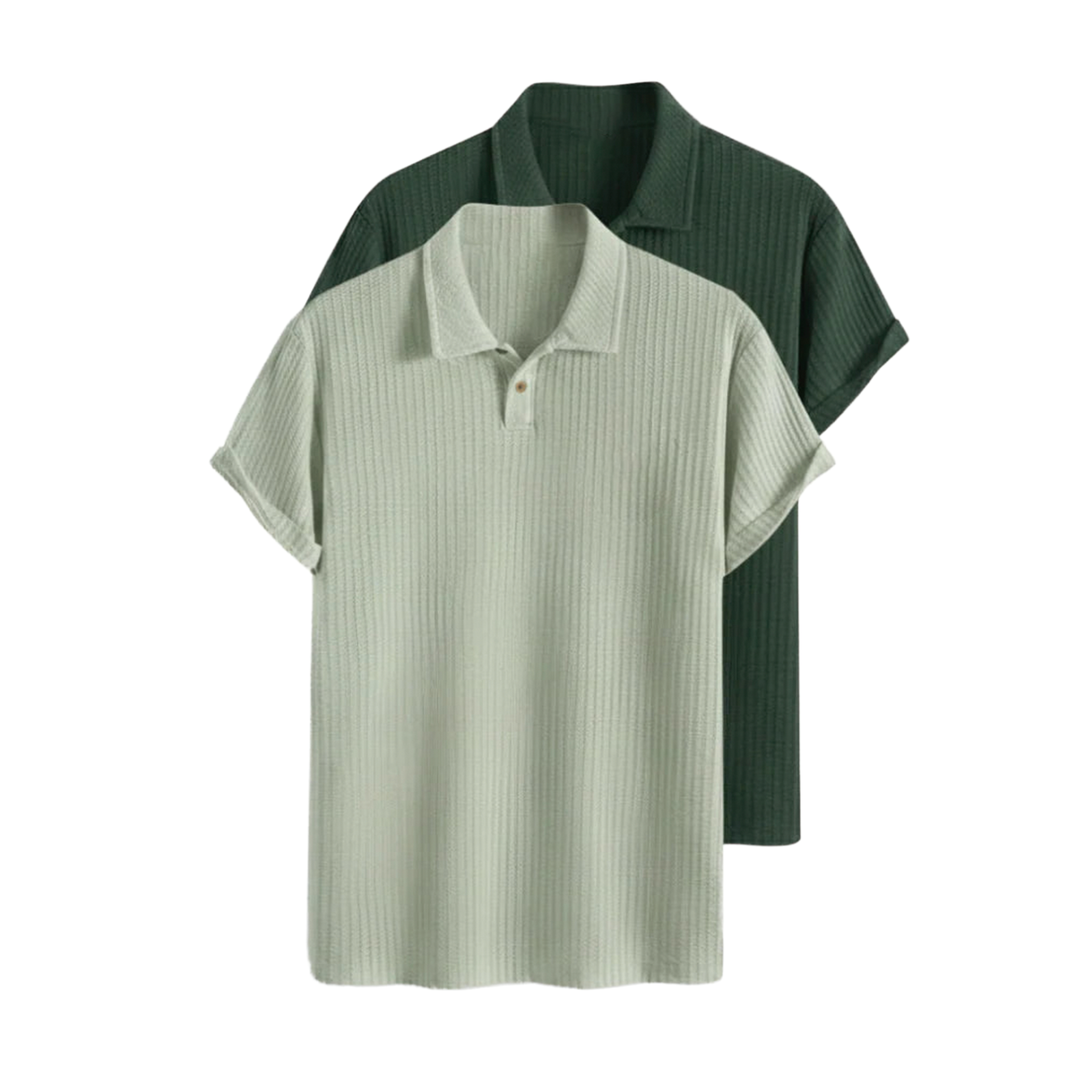 Polo in maglia strutturata Luxe (acquista 1 e ricevi 2) 